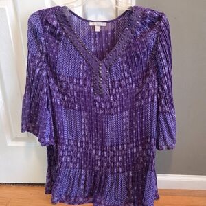 Woman Within Purple Women's Top